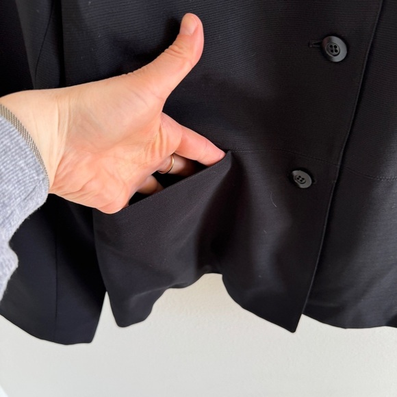 Vintage Classic Black Women's Blazer 8P - Picture 5 of 11